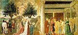 Adoration of the Holy Wood and the Meeting of Solomon and the Queen of Sheba by Piero della Francesca